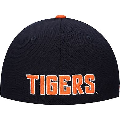Men's Top of the World Black Auburn Tigers Reflex Fitted Hat