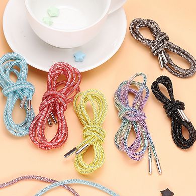4pcs Rhinestone Shoe Laces 47" Length for Sneakers