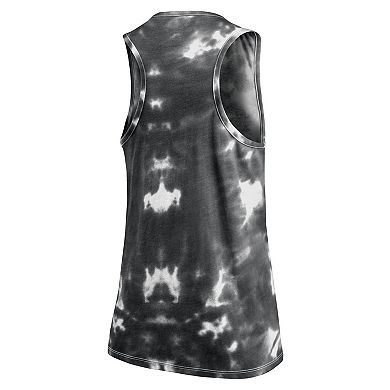 Women's Fanatics Black Oregon Ducks Sport Resort Tie-Dye Tank Top