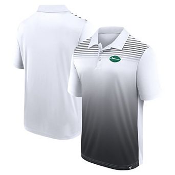 Men's White/Black New York Jets Sandlot Game Polo