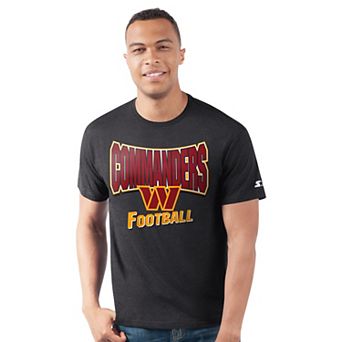 Men's Starter Black Washington Commanders Prime Time T-Shirt
