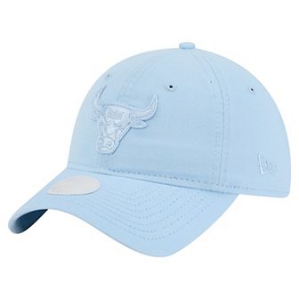 Women's New Era Light Blue Chicago Bulls Colorpack 9TWENTY Adjustable Hat