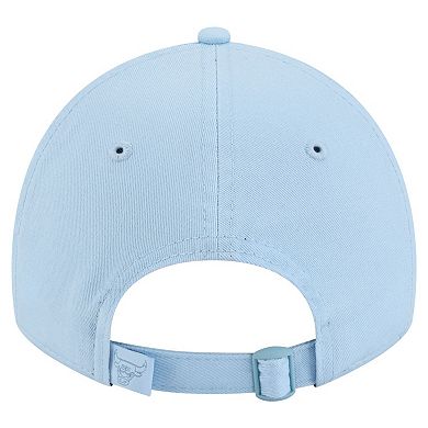 Women's New Era Light Blue Chicago Bulls Colorpack 9TWENTY Adjustable Hat