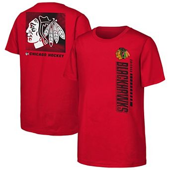 Youth Red Chicago Blackhawks Atmosphere T-Shirt