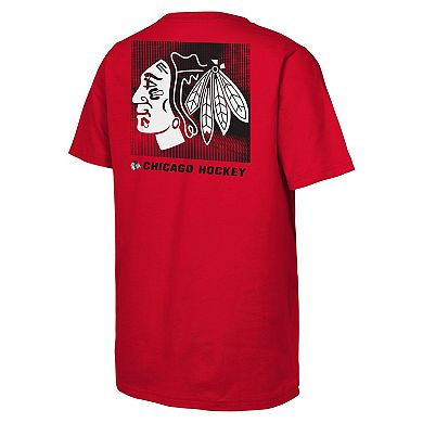 Youth Red Chicago Blackhawks Atmosphere T-Shirt
