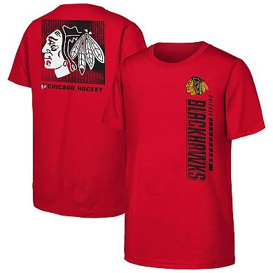 Youth Red Chicago Blackhawks Atmosphere T-Shirt