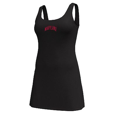 Women's Under Armour Black Maryland Terrapins Gameday Motion Active Dress