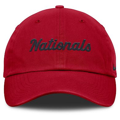 Women's Nike Red Washington Nationals Club Adjustable Hat