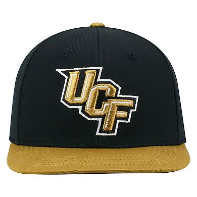 Youth Top of the World Gold/Black UCF Knights Maverick Snapback Hat