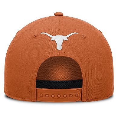 Men's Fanatics Texas Orange Texas Longhorns Foul Ball Rope Adjustable Hat