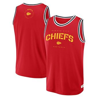 Men's Fanatics Red Kansas City Chiefs Elements Future Ground Jersey Tank Top