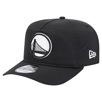 Men's New Era Black Golden State Warriors Injection Everyday Golfer Adjustable Hat