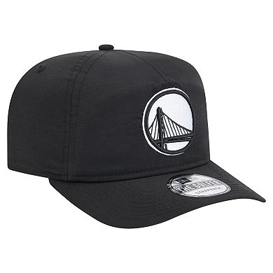 Men's New Era Black Golden State Warriors Injection Everyday Golfer Adjustable Hat