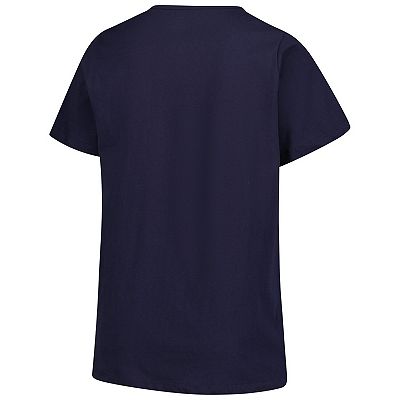 売れ筋商品|||アンティグア カットソー トップス レディース Women's Navy Detroit Tigers Notch Neck T-Shirt Navy Women's Profile Navy Detroit Tigers Wordmark Notch Neck T-Shirt