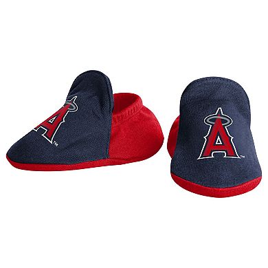 Newborn & Infant Los Angeles Angels Tied Up Bodysuit, Bib & Bootie Set