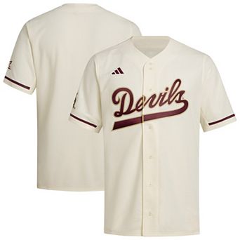 Men's�adidas Cream Arizona State Sun Devils Replica Baseball Jersey