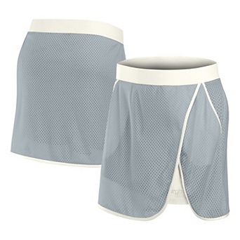 Women's Fanatics Gray Pittsburgh Steelers Studio Wellness Skort