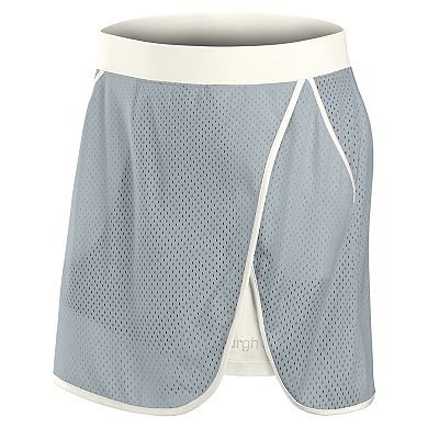 Women's Fanatics Gray Pittsburgh Steelers Studio Wellness Skort