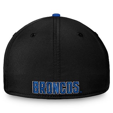 Men's Top of the World Black Boise State Broncos Reflex Fitted Hat