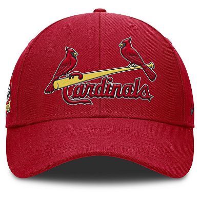 Men's Nike Red St. Louis Cardinals Rise Gaberdine Adjustable Hat