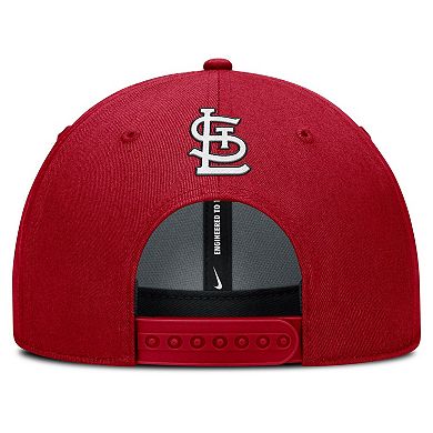 Men's Nike Red St. Louis Cardinals Rise Gaberdine Adjustable Hat