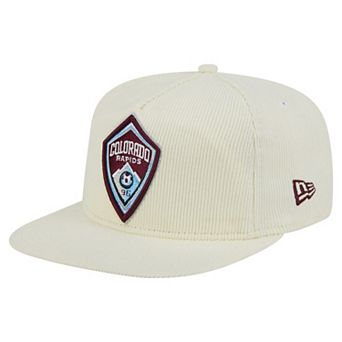 Men's New Era Cream Colorado Rapids 2025 Kickoff Snapback Golfer Hat