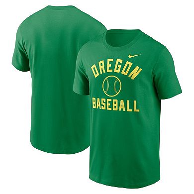 Men's Nike Green Oregon Ducks Essential Baseball Arch T-Shirt