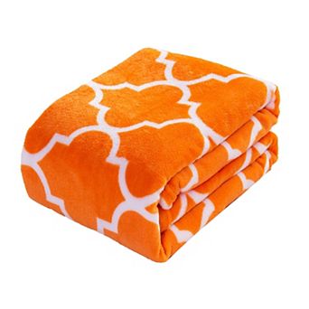 Elegant Comfort Holiday Velvet Plush Blanket Throw 50 X 60 Inch