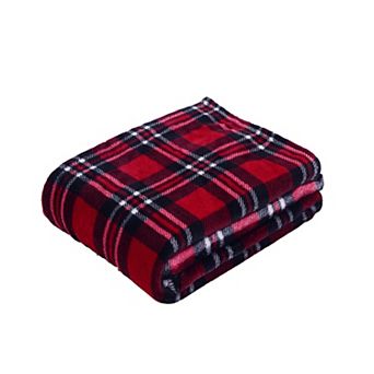 Elegant Comfort Holiday Velvet Plush Blanket Throw 50 X 60 Inch