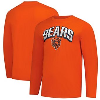 Men's Fanatics Orange Chicago Bears Long Sleeve T-Shirt