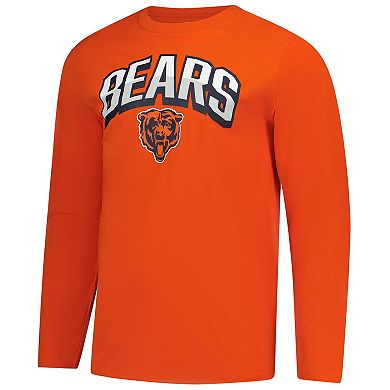 Men's�Fanatics Orange Chicago Bears Long Sleeve T-Shirt