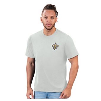 Men's Margaritaville Gray New Orleans Saints Wastin' Away T-Shirt
