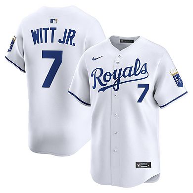 Men's Nike Bobby Witt Jr. White Kansas City Royals Alternate Limited Player Jersey