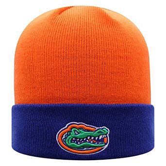 Men's Top of the World Orange/Royal Florida Gators Two-Toned Cuffed Knit Hat