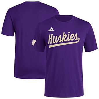 Men's�adidas Purple Washington Huskies Fresh Wordmark T-Shirt