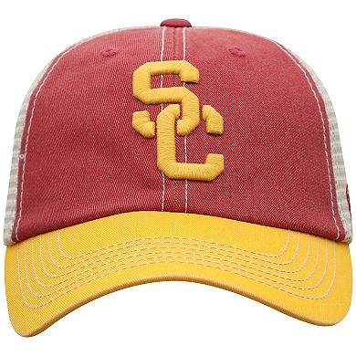 Men's Top of the World Cardinal USC Trojans Off Road Adjustable Trucker Hat