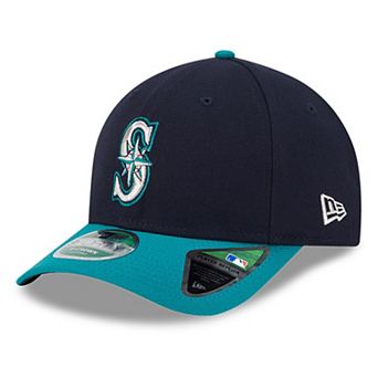 Men's New Era Navy Seattle Mariners Player Replica 9FORTY Adjustable Hat