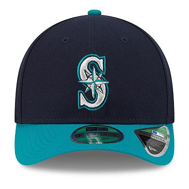 Men's New Era Navy Seattle Mariners Player Replica 9FORTY Adjustable Hat