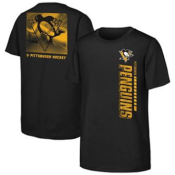 Youth Black Pittsburgh Penguins Atmosphere T-Shirt