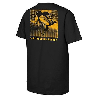 Youth Black Pittsburgh Penguins Atmosphere T-Shirt