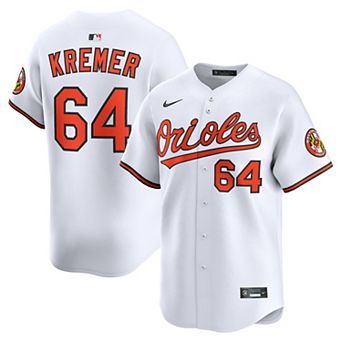 Men's Nike Dean Kremer White Baltimore Orioles Alternate Limited Player Jersey