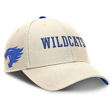 Men's Nike Natural Kentucky Wildcats Primetime Rise Adjustable Hat