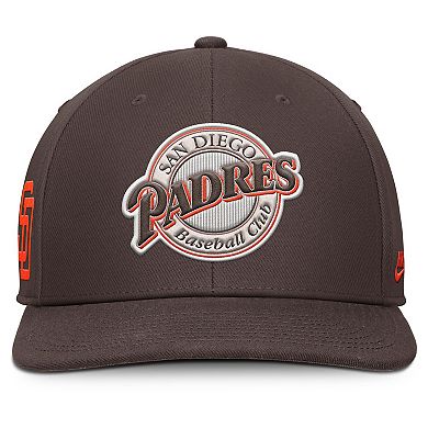 Men's Nike Brown San Diego Padres Pro Performance Snapback Hat