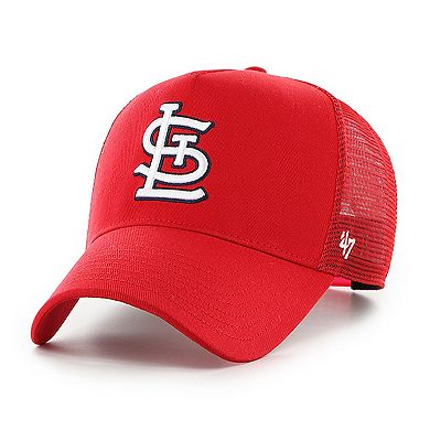 Men's '47 Red St. Louis Cardinals Ballpark Offside Adjustable Trucker Hat