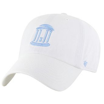 Men's '47 White North Carolina Tar Heels Clean Up Adjustable Hat