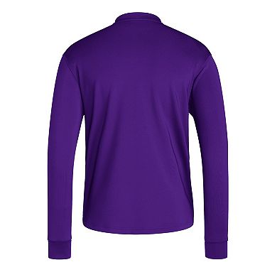 Men's adidas Purple Washington Huskies Dugout Pullover Sweatshirt