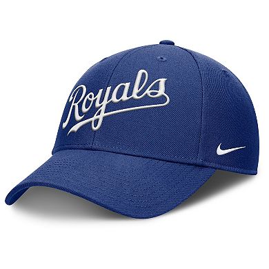 Men's Nike Royal Kansas City Royals Rise Gaberdine Adjustable Hat