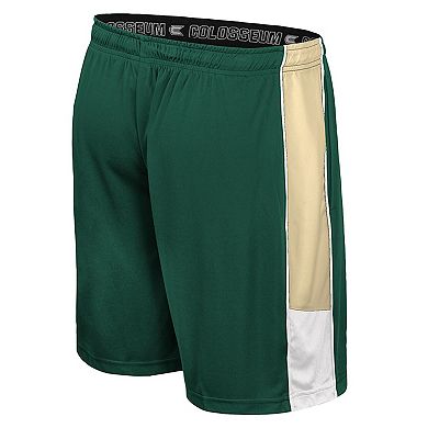 Men's Colosseum Green Colorado State Rams Quantum Shorts