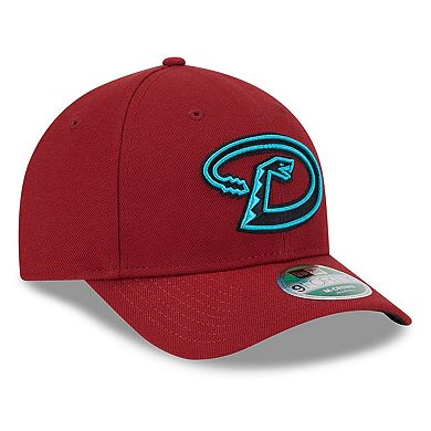 Men's New Era Red Arizona Diamondbacks Player Replica 9FORTY Adjustable Hat