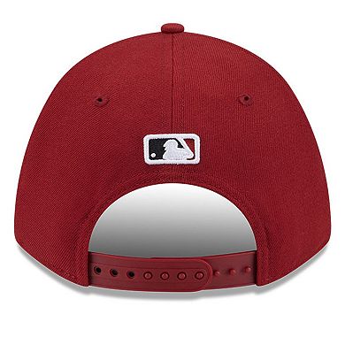 Men's New Era Red Arizona Diamondbacks Player Replica 9FORTY Adjustable Hat